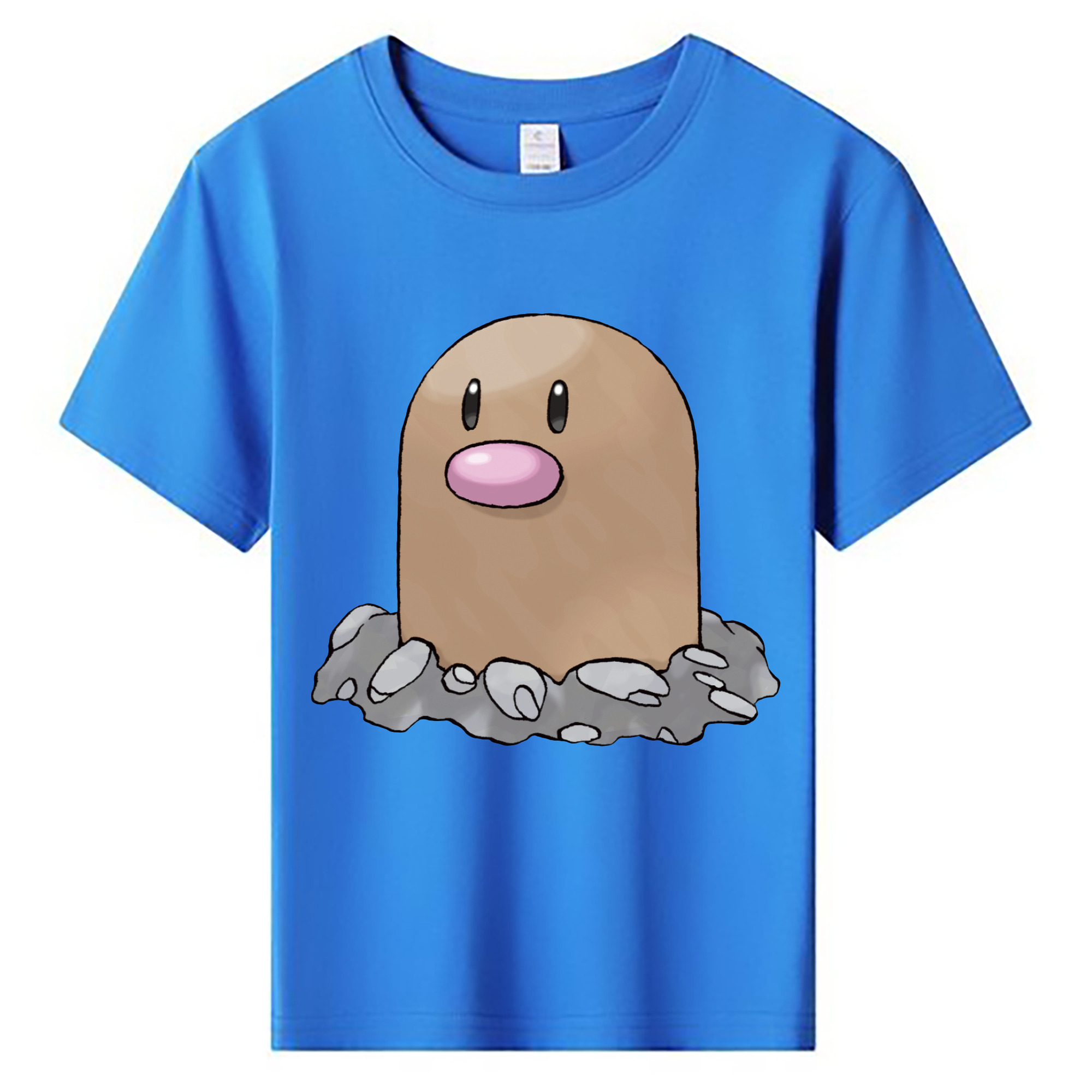 （画像用） ポケットモンスター Pokémon 綿100％キッズTシャツ（フロントプリント）